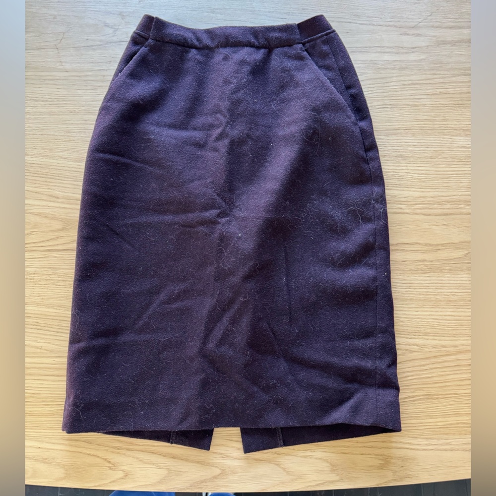 Uniqlo Wool Pencil Skirt